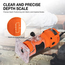 Budget Hand Trimmer 6mm & 1/4Inch - Orange