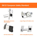 Aluminium Ladder M Shape 1.2mm Thickness