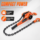 KATSU Tools 1.5 Ton Chain Hoist Lever Block Come Along 1.5m