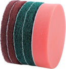 11 PCs Drill Brush Power Scrubber With Shaft