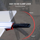 Aluminum Saw Guide Clamp 125cm Wide