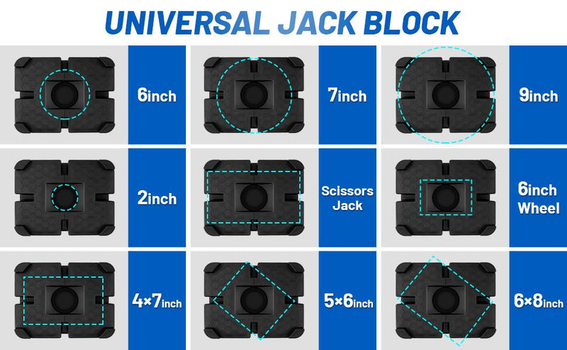Trailer Jack Block 11000LB