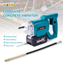 FIT-BAT Concrete Vibrator With Hose 1.2M With 4.0 Battery