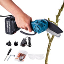 KATSU FIT-BAT Chainsaw w Extra Chain 4 inch W 3.0 Btry