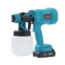 FIT-BAT Cordless Budget Spray Gun W Battery 1500MA with 5 Nozzles