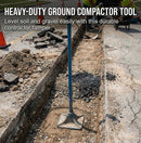 Heavy-Duty Contractors Tamper - 200 x 200mm Forged