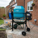 Electric Concrete Mixer 140L - 550W Portable