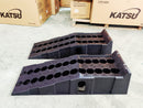 KATSU 2PCS Heavy Duty Plastic Garage Workshop Car