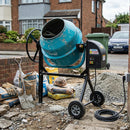 Electric Concrete Mixer 180L - 800W Heavy-Duty