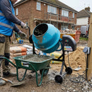Electric Concrete Mixer 80L - 220W Portable Cement