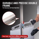 TOPWAY Manual Drywall Cutter 60cm Foldable Handle Plasterboard Tool 347613