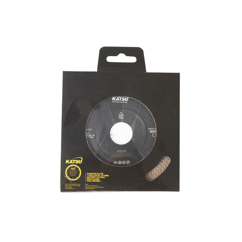 Dimond Disc Turbo 115mm 10mm Segment With Flange
