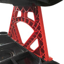 Garage Working Stool W Wheels Plastic Blue TC0617