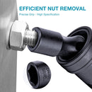 3/8" Impact Socket Set Swivel CR-MO, 8-22mm