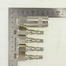 Air Quick Coupler Connector British Type 1/4" BSP 5pcs