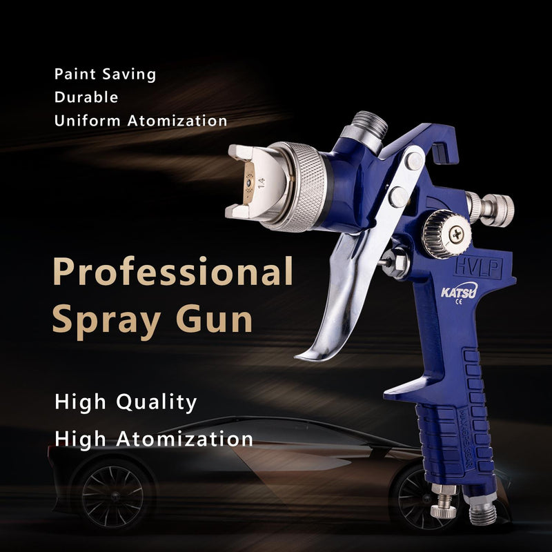 Gravity Feed Paint Spay Gun H827 with 1.4/1.7/2.0mm 600CC