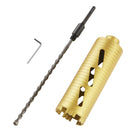 KATSU Diamond Core Drill Bit Φ 76 x 180mm with SDS Adapter and Pilot Drill