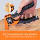 Plasterboard Anchors Pliers Measuring Tape Kit