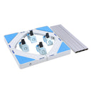 Fridge Stand Trolley Single Wheel White