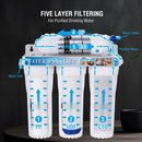 5 Stage Water Filter Plastic