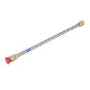Pressure Washer Lance Extension Wand 15 Inch, 5 Nozzle Tips, M22-14mm