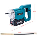 FIT-BAT Concrete Vibrator With Hose 1.2M With 4.0 Battery