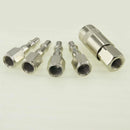 Air Quick Coupler Connector British Type 1/4" BSP 5pcs