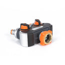 Garden Water Tap Divider With Auto connector 2 Exits