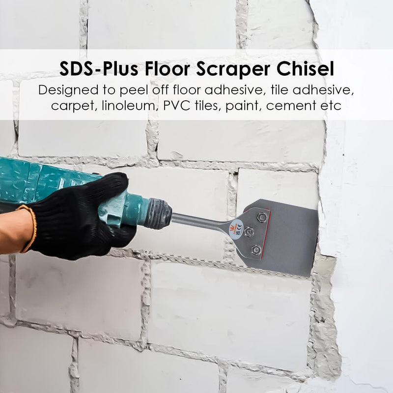 SDS-Plus Chisel Floor Scraper 14X275X100
