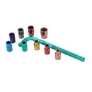 Socket Set 1/2 Inch 10PC Coloured 8/10/12/13/14/15/17/19/22 CR-V