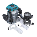 KATSU Tools FIT-BAT 18V Brushless Router 1/4 6mm 8mm Collet Plunge 102755A