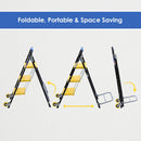 3 Steps Steel Trolley Ladder