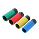 Impact Deep Socket Set Coloured 4PCs 1/2", Black CR-V, 78mm