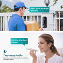 New Flash WiFi Video Doorbell Camera with Chime - Grey