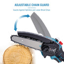 FIT-BAT Chainsaw with Oil Pump Extra Chain 6" With Battery 3.0Ah