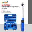 Torque Wrench Socket Set 1/4 2-24NM