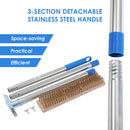 TOPWAY Garden Floor Wire Brush 30cm