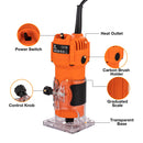 Budget Hand Trimmer 6mm & 1/4Inch - Orange