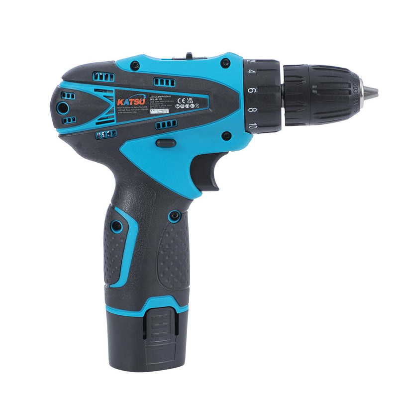 Cordless Drill Set 12V with 2 Batteries