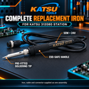 KATSU Tools Spare Soldering Iron Handle for 312080 Station SP31208001