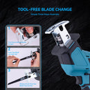 FIT-BAT Pruning Reciprocating Saw Brushless No Battery