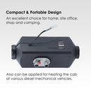 KATSU Diesel Parking Heater Set without assembley, Black