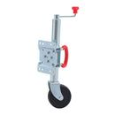 Caravan Trailer Jockey Twin Wheel Swing Up