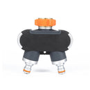 Garden Water Tap Divider With Auto connector 2 Exits
