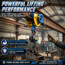 KATSU Tools 3 Ton Geared Beam Trolley Hoist Adjustable Garage Workshop