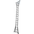 Aluminium Ladder Telescopic Foldable 1.2mm 8 Steps