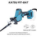 KATSU Tools FIT-BAT 21V Brushless Mini Reciprocating Saw 4 Blades 102747