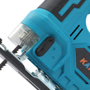 KATSU Tools FIT-BAT 21V Cordless Jigsaw 26mm 4 Blades 45 Bevel Saw 102754