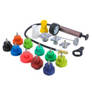 Car Radiator Cooling System Pressure Tester Nylon 18PCs