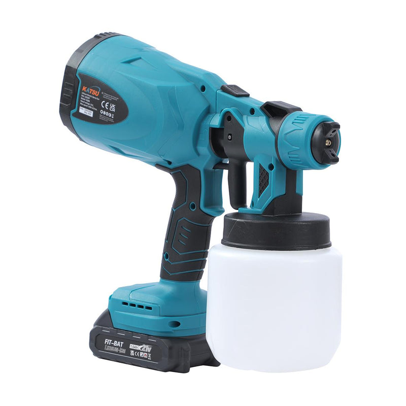 FIT-BAT Cordless Spray Gun With Battery 1500MA 1.8, 1.5, 2.5mm